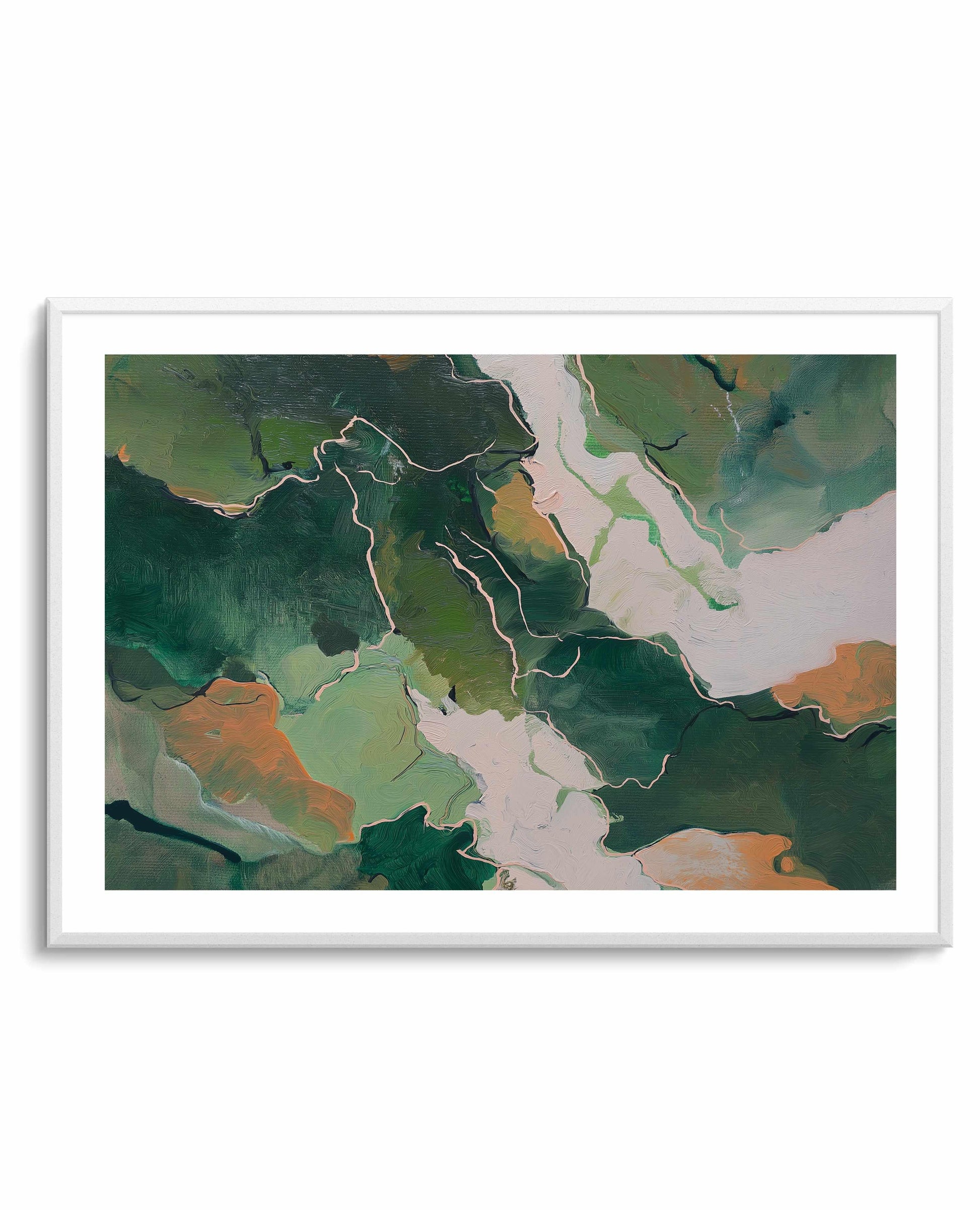 Forest Vein II Art Print — art print Australia in room setting