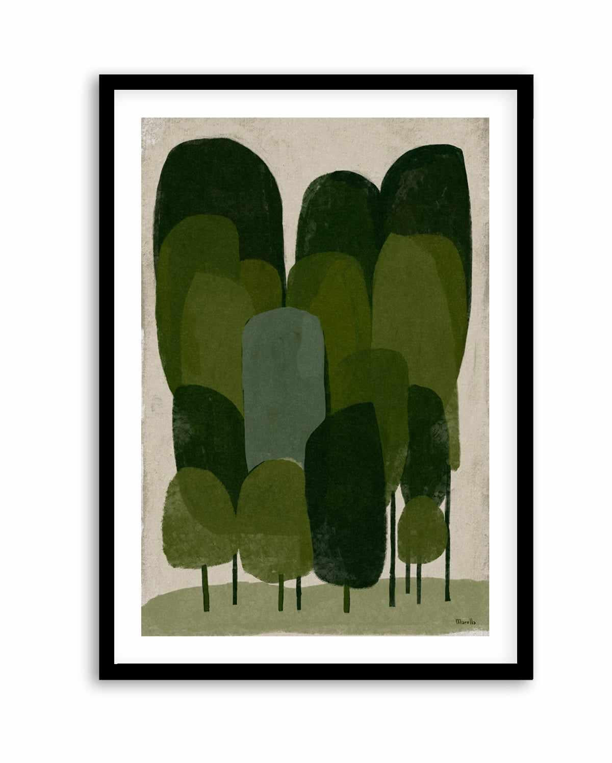 Forest by Marco Marella | Art Print from Olive et Oriel where you can shop wallpaper and artworks online