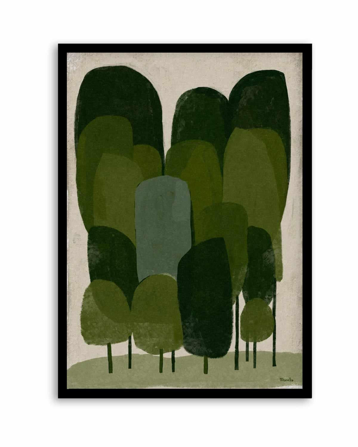 Forest by Marco Marella | Art Print from Olive et Oriel where you can shop wallpaper and artworks online
