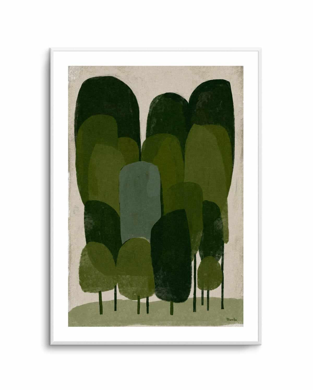 Forest by Marco Marella | Art Print from Olive et Oriel where you can shop wallpaper and artworks online