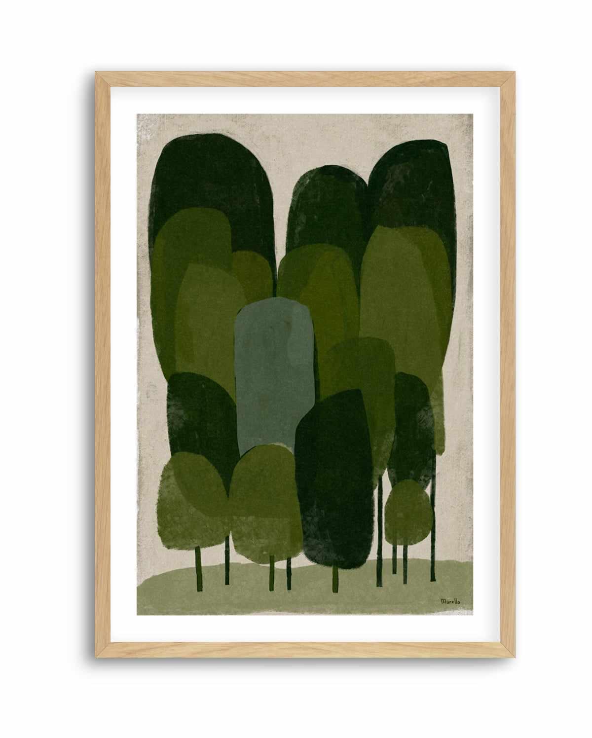 Forest by Marco Marella | Art Print from Olive et Oriel where you can shop wallpaper and artworks online
