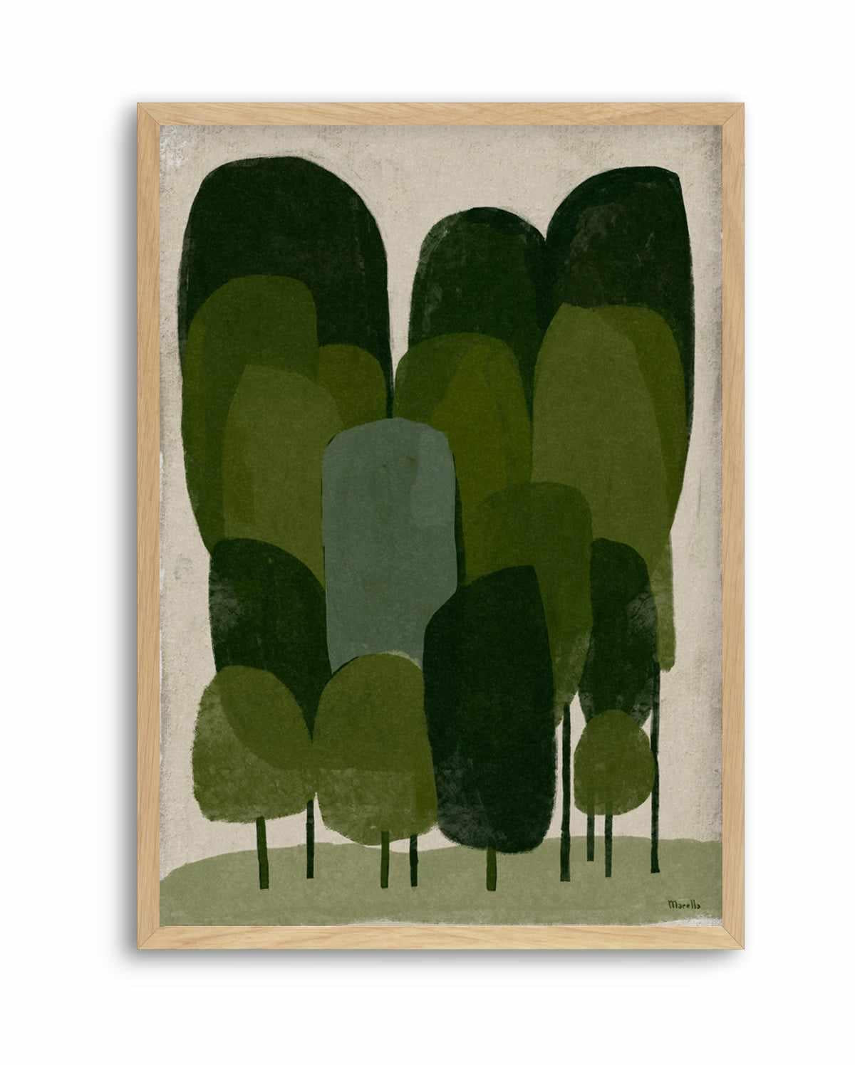 Forest by Marco Marella | Art Print from Olive et Oriel where you can shop wallpaper and artworks online