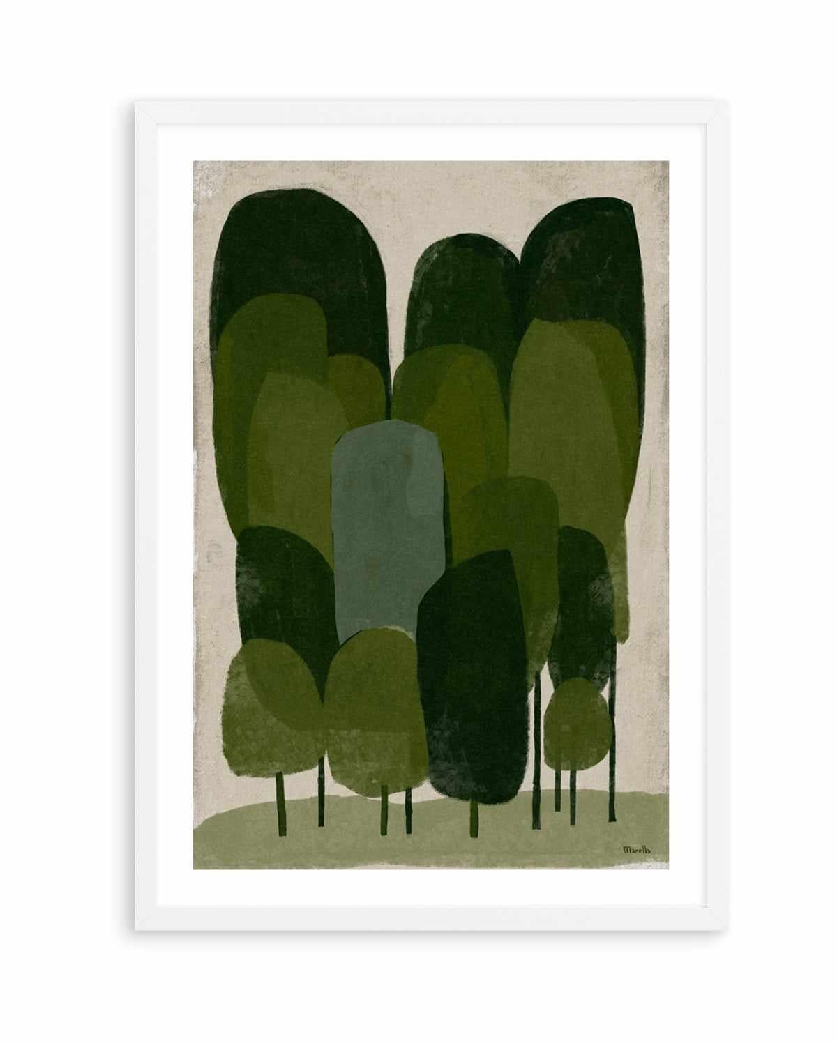 Forest by Marco Marella | Art Print from Olive et Oriel where you can shop wallpaper and artworks online