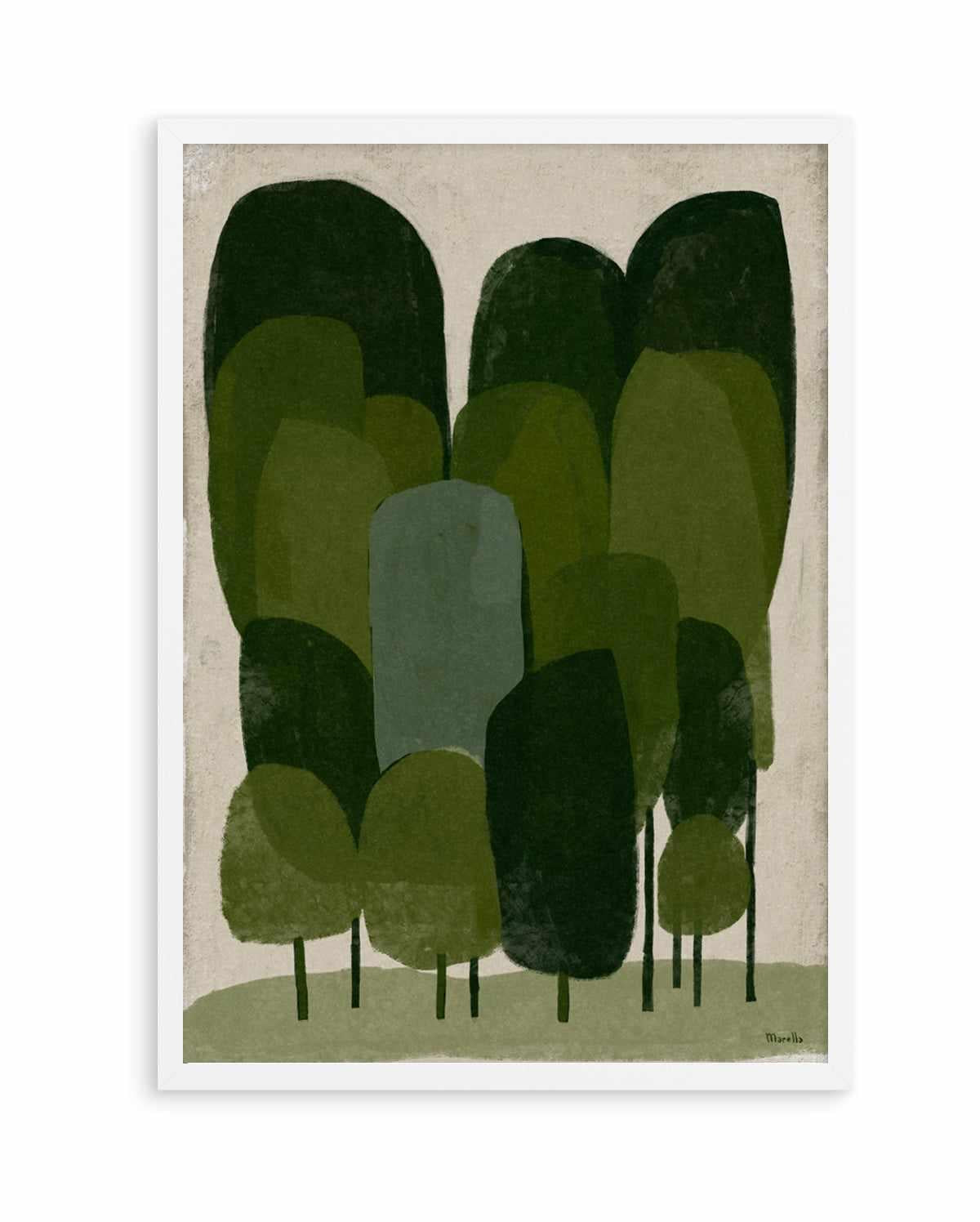 Forest by Marco Marella | Art Print from Olive et Oriel where you can shop wallpaper and artworks online