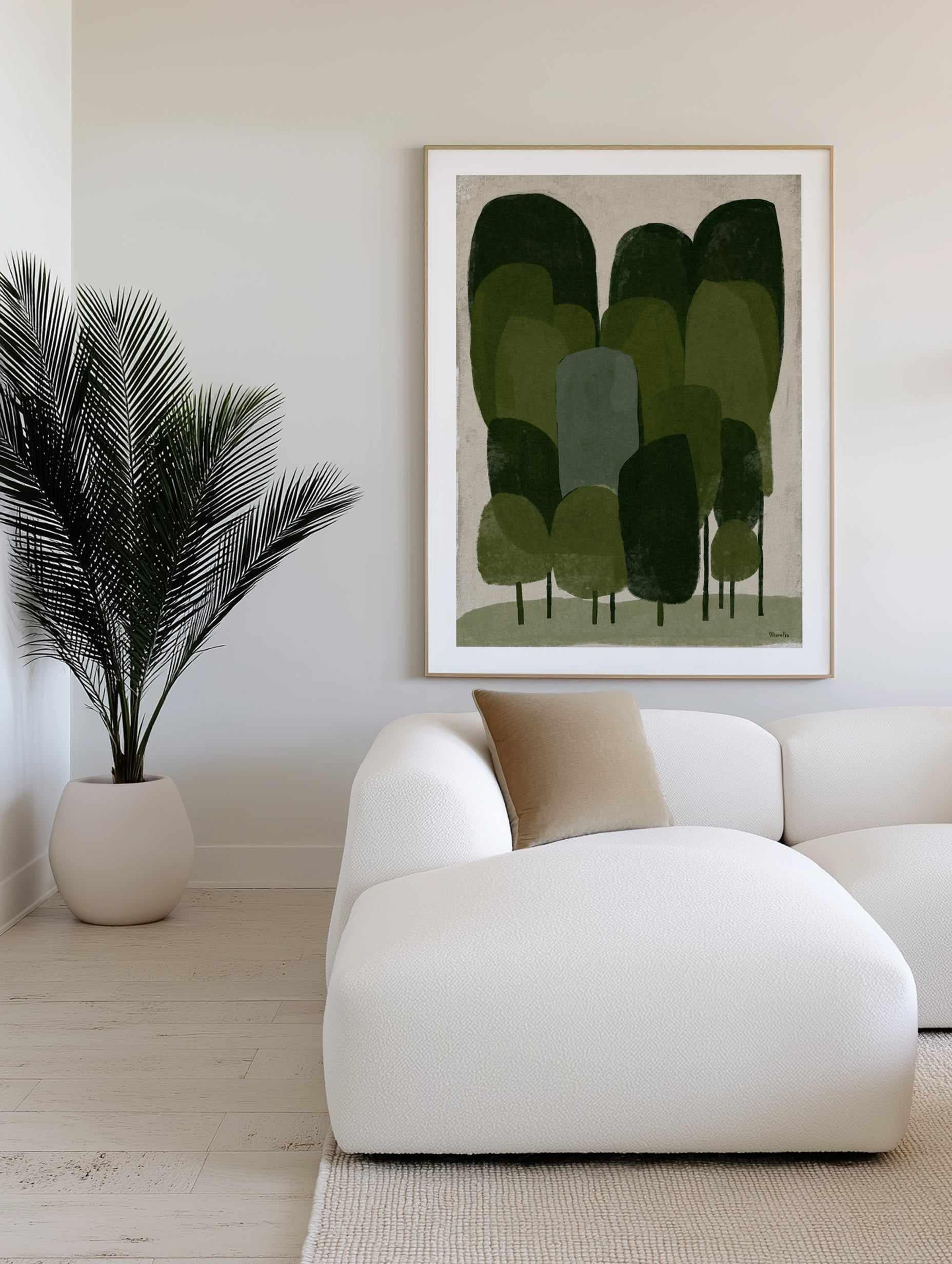 Forest by Marco Marella | Art Print from Olive et Oriel where you can shop wallpaper and artworks online