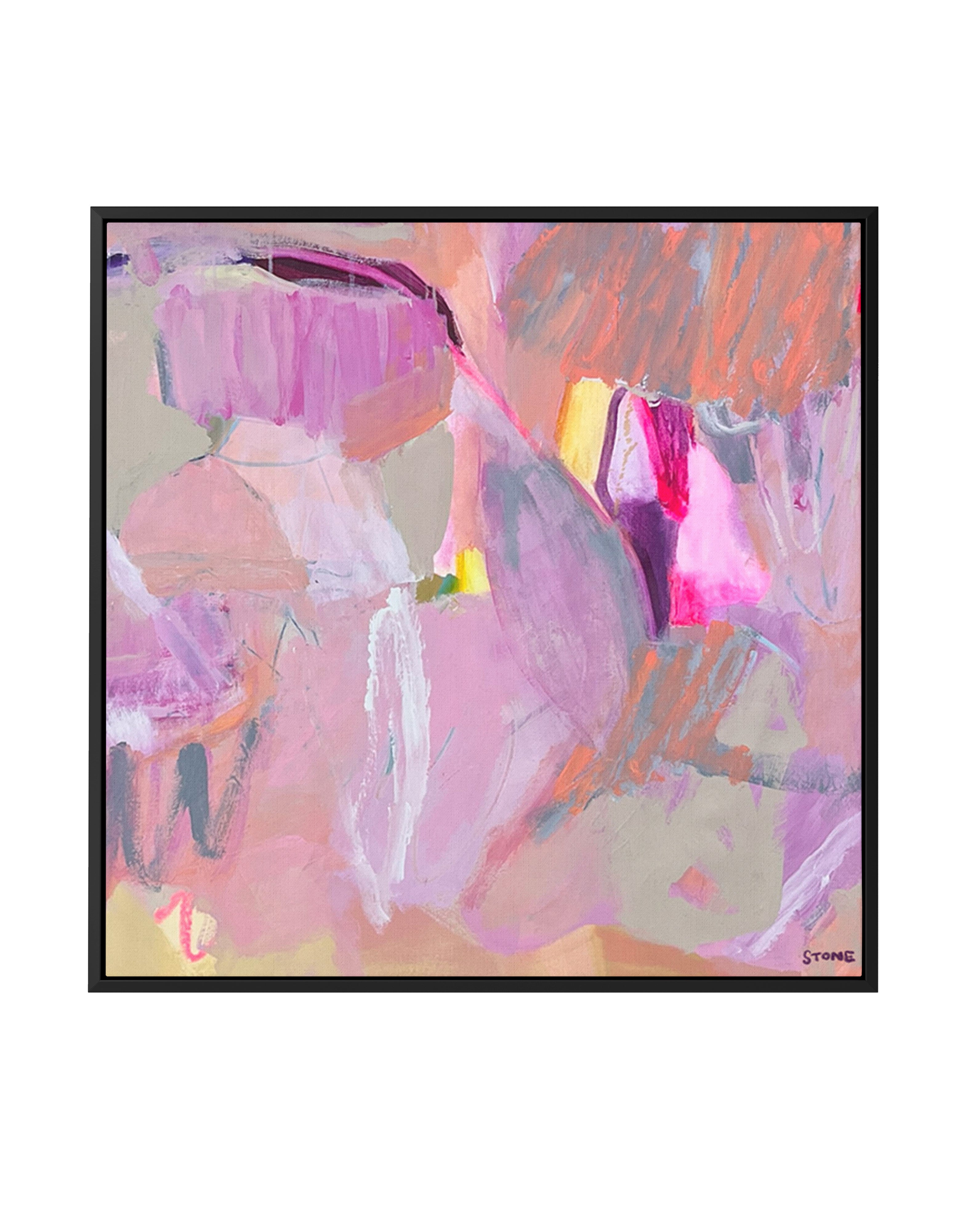 Forever by Belinda Stone | Framed Canvas Art Print