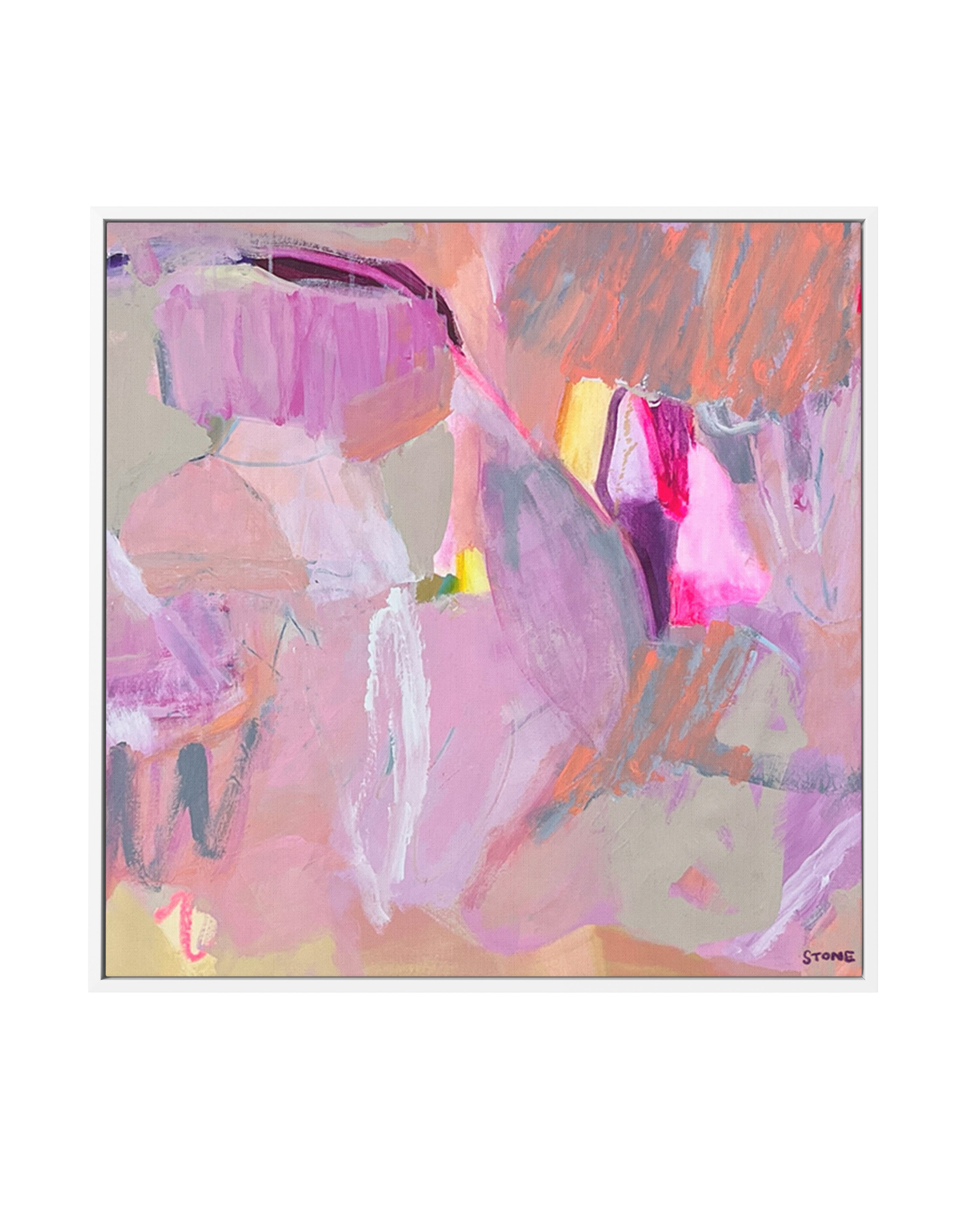 Forever by Belinda Stone | Framed Canvas Art Print