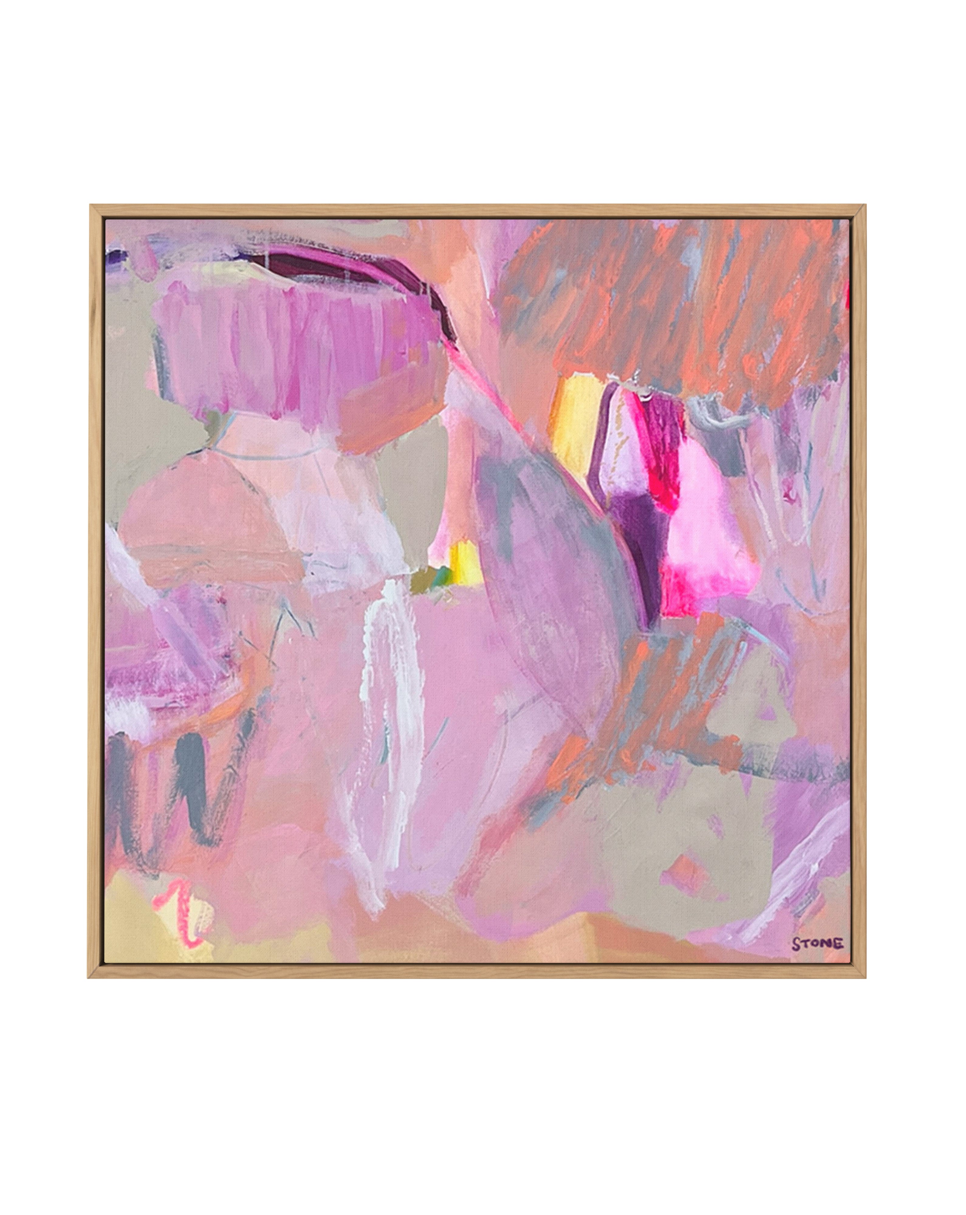 Forever by Belinda Stone | Framed Canvas Art Print