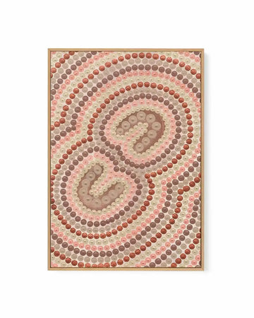 Forever Together by Karissa Undy | Framed Canvas Art Print from Olive et Oriel where you can shop wallpaper and artworks online