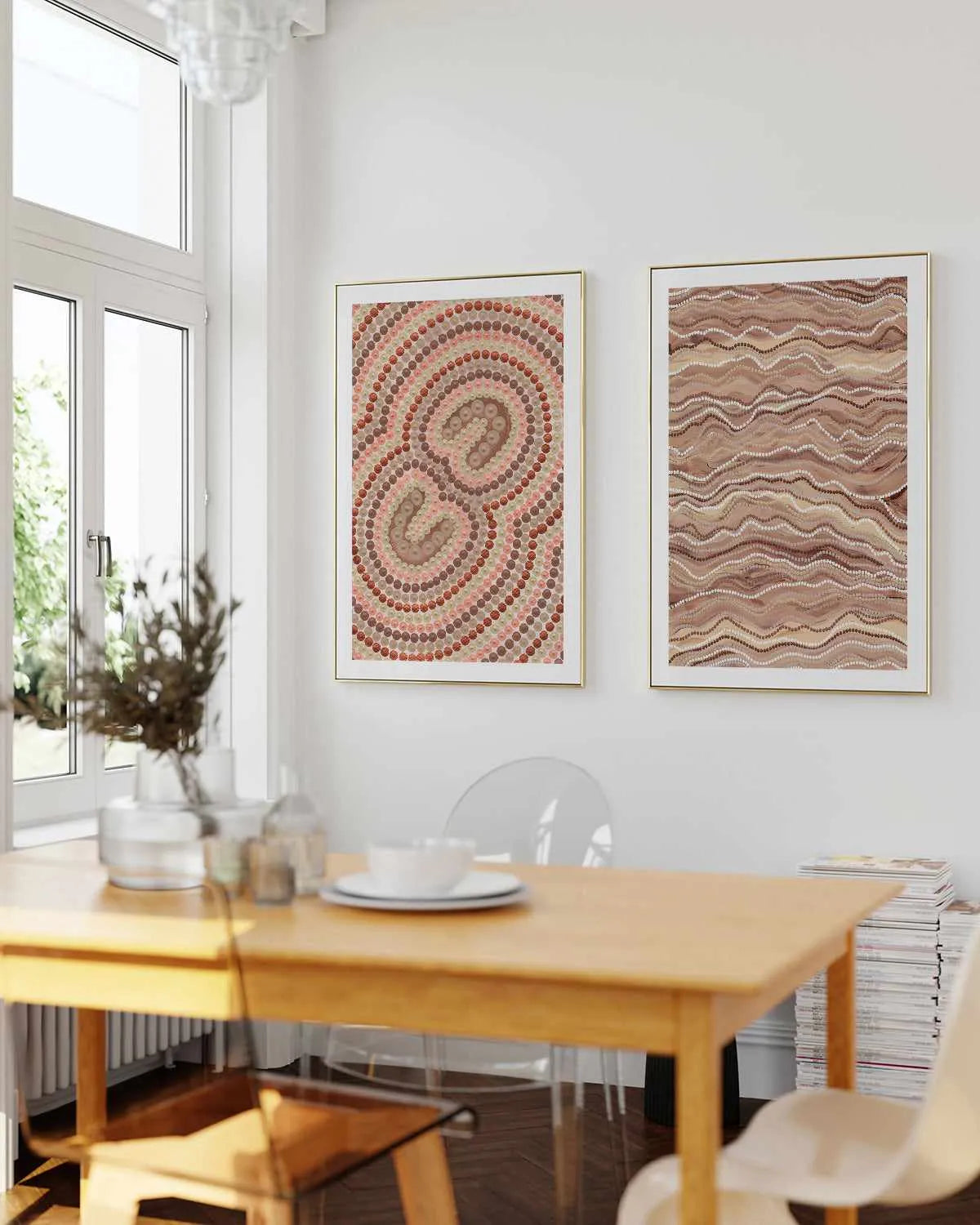 River Flow by Karissa Undy | Art Print from Olive et Oriel where you can shop wallpaper and artworks online