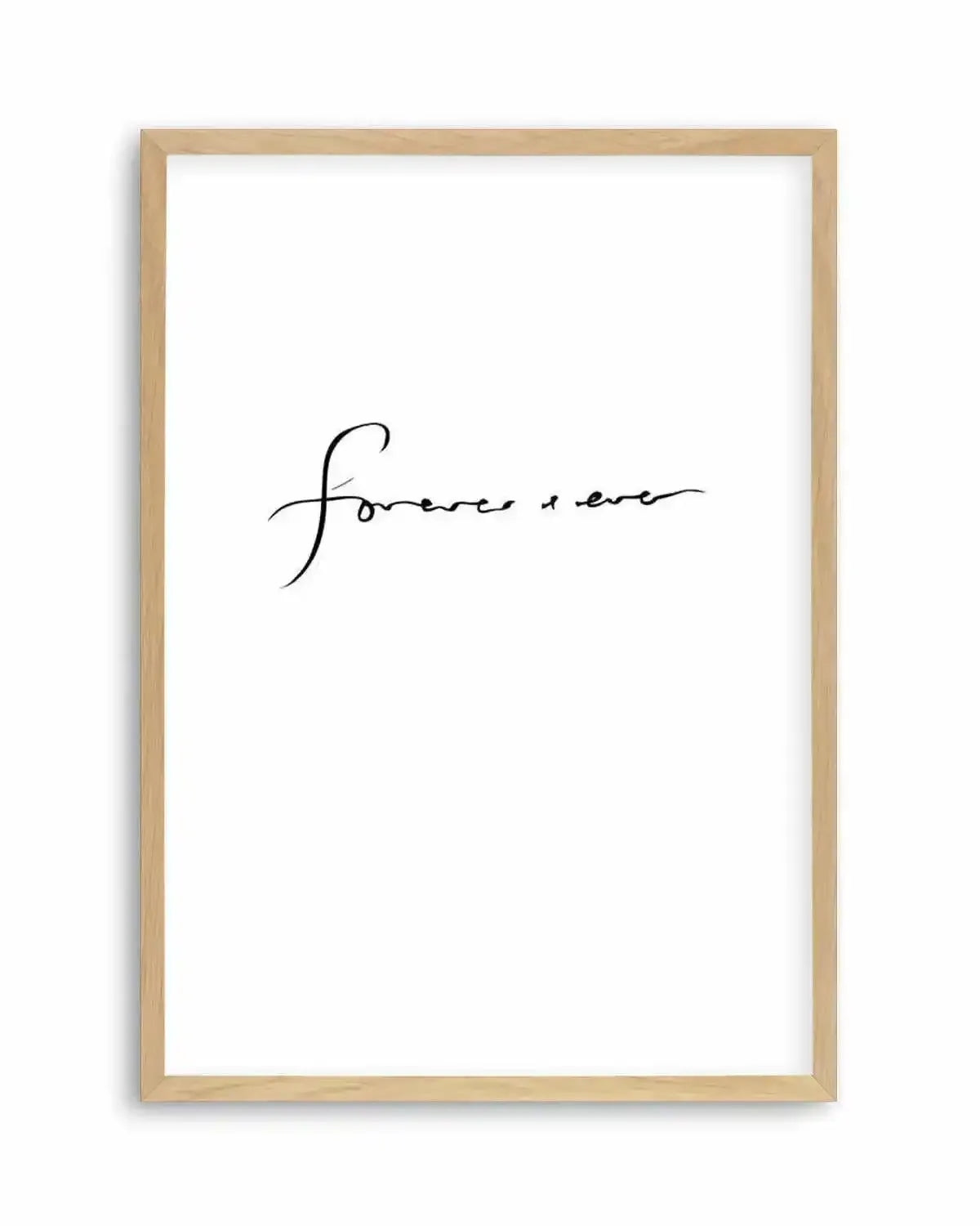 Forever + Ever Art Print from Olive et Oriel where you can shop wallpaper and artworks online