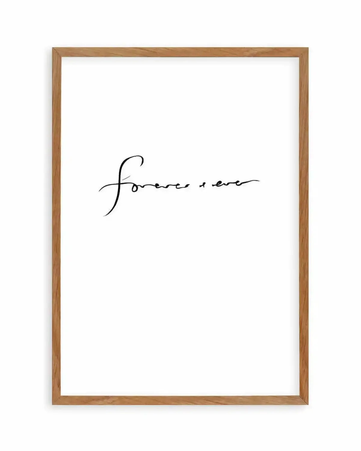 Forever + Ever Art Print from Olive et Oriel where you can shop wallpaper and artworks online