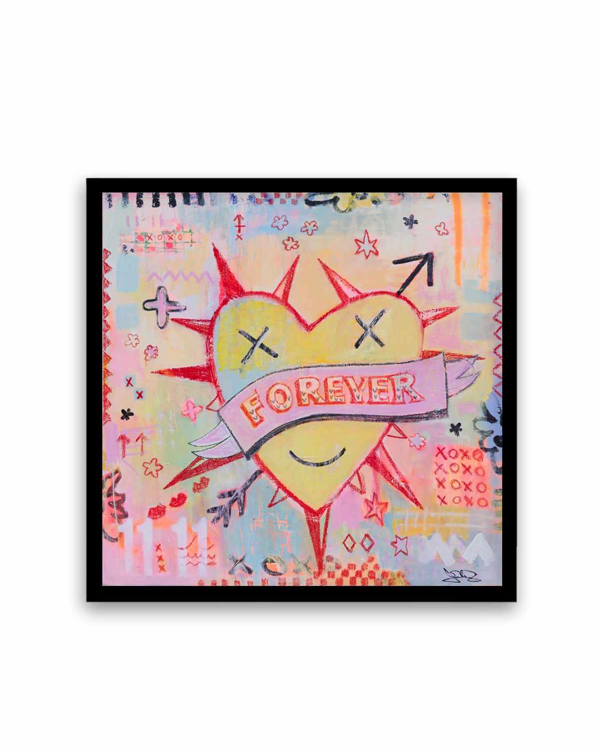 Forever by Jackie Green | Art Print from Olive et Oriel where you can shop wallpaper and artworks online