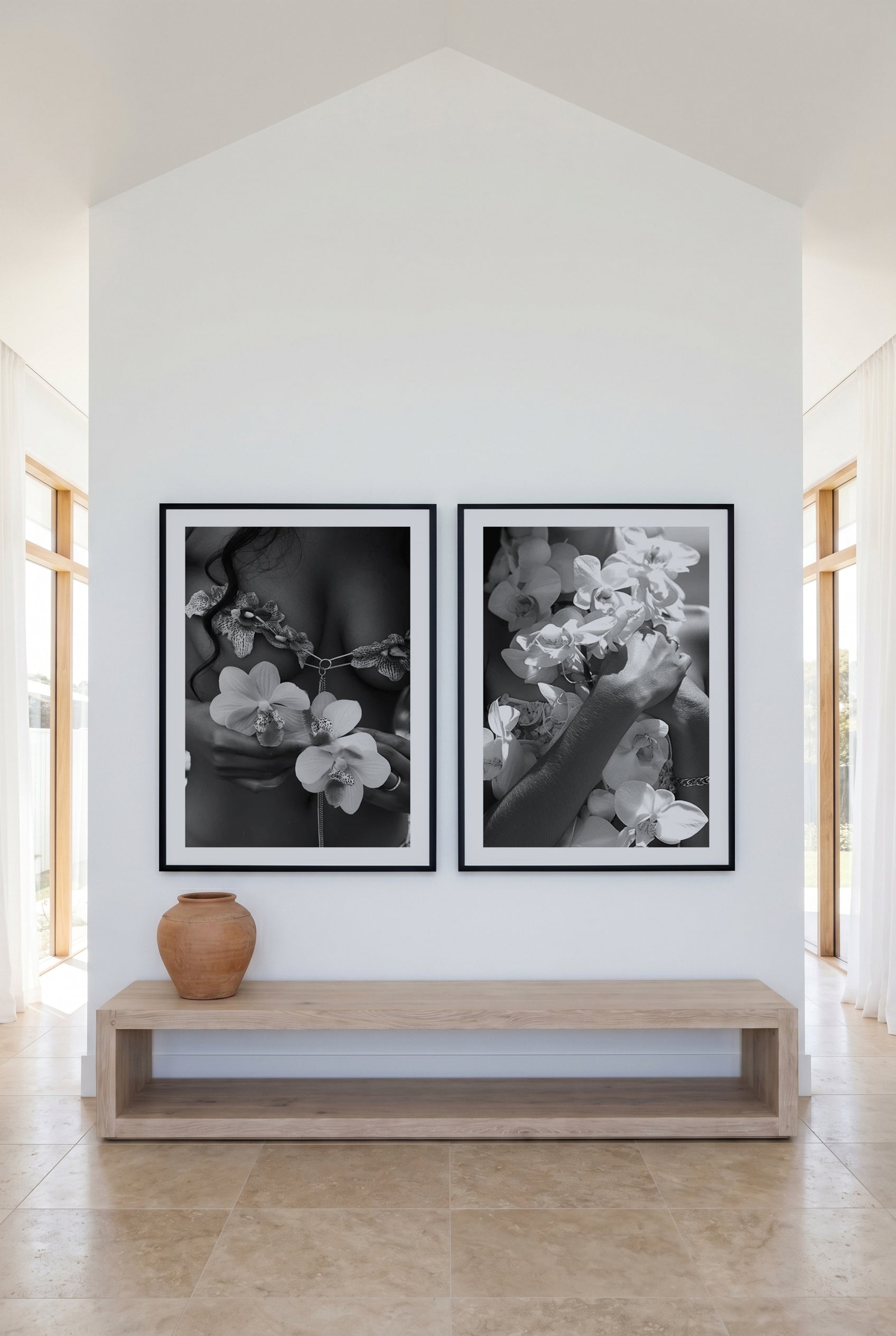 Forever Summer I & II Art Print Set of 2 | Matching Wall Art
