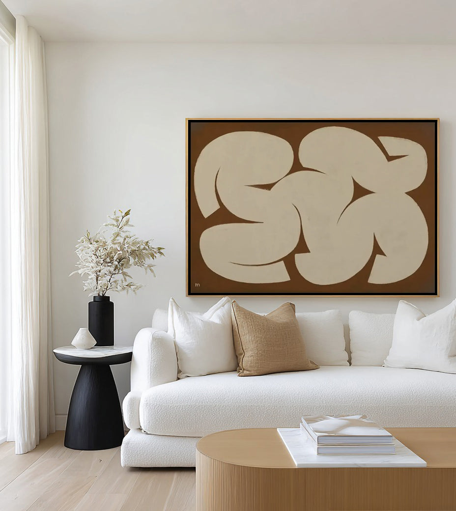 Forme Astratte by Marco Marella | Framed Canvas Art Print