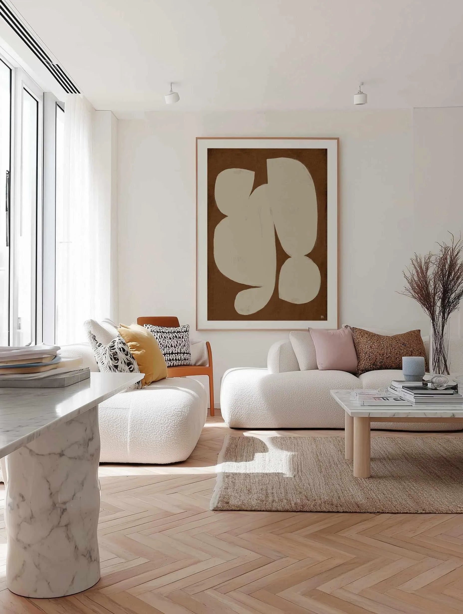 Forme by Marco Marella | Art Print from Olive et Oriel where you can shop wallpaper and artworks online