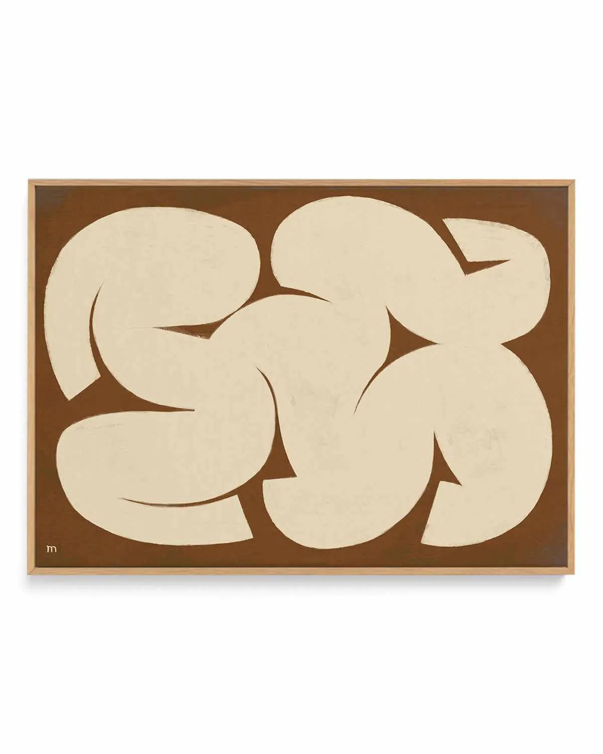 Forme Astratte by Marco Marella | Framed Canvas Art Print from Olive et Oriel where you can shop wallpaper and artworks online