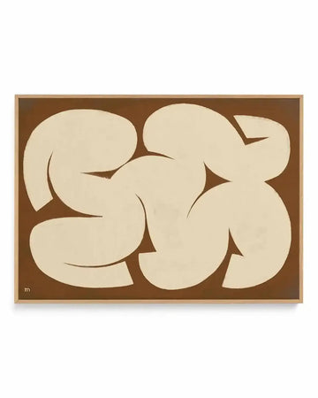 Forme Astratte by Marco Marella | Framed Canvas Art Print from Olive et Oriel where you can shop wallpaper and artworks online
