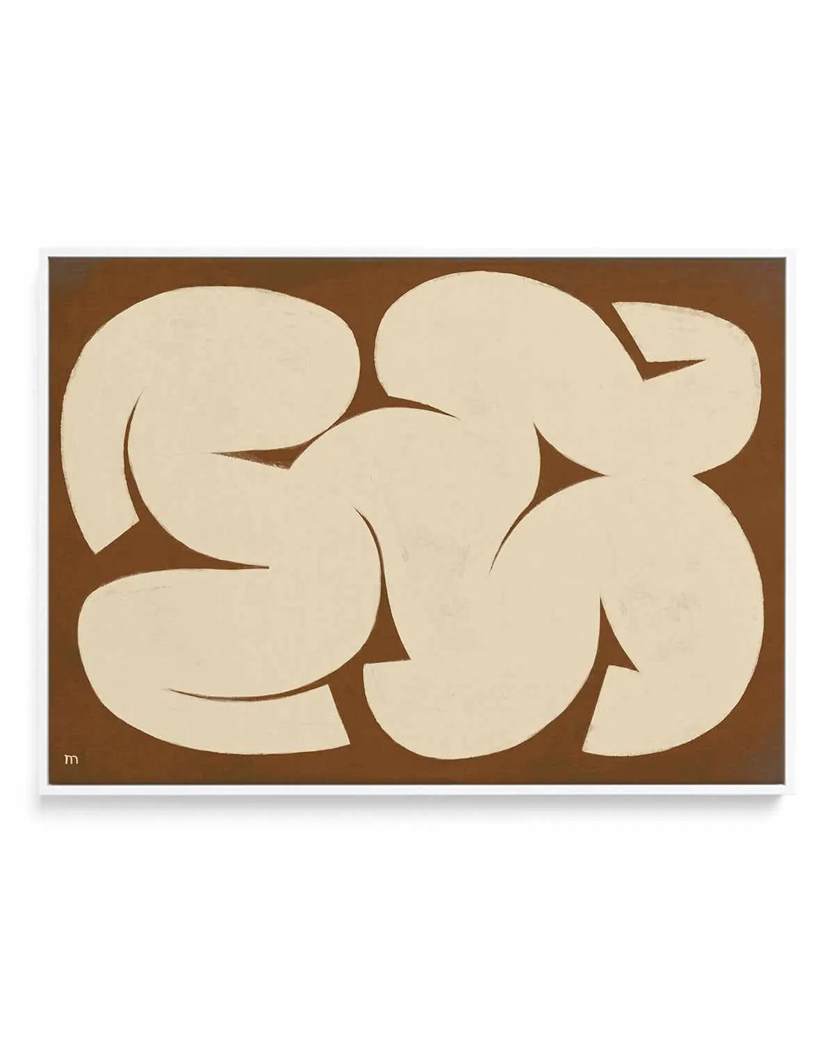 Forme Astratte by Marco Marella | Framed Canvas Art Print from Olive et Oriel where you can shop wallpaper and artworks online