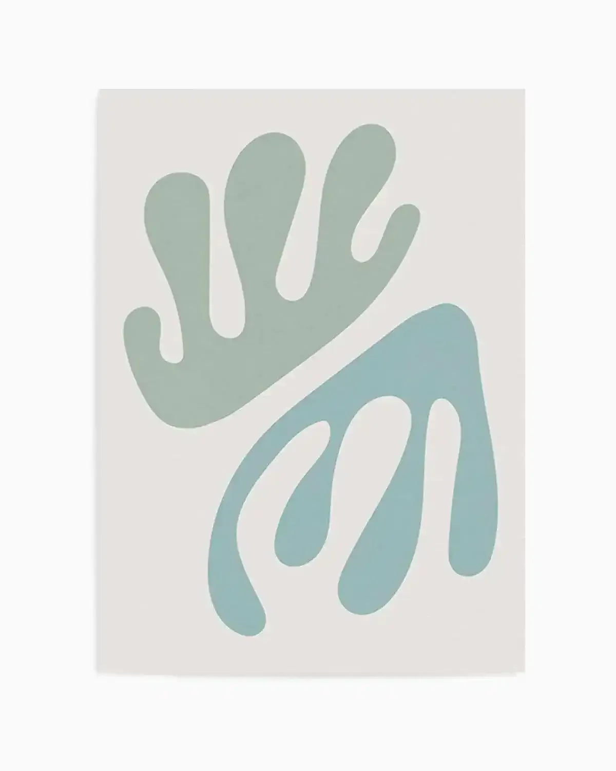 Formes De La Mer I Art Print from Olive et Oriel where you can shop wallpaper and artworks online