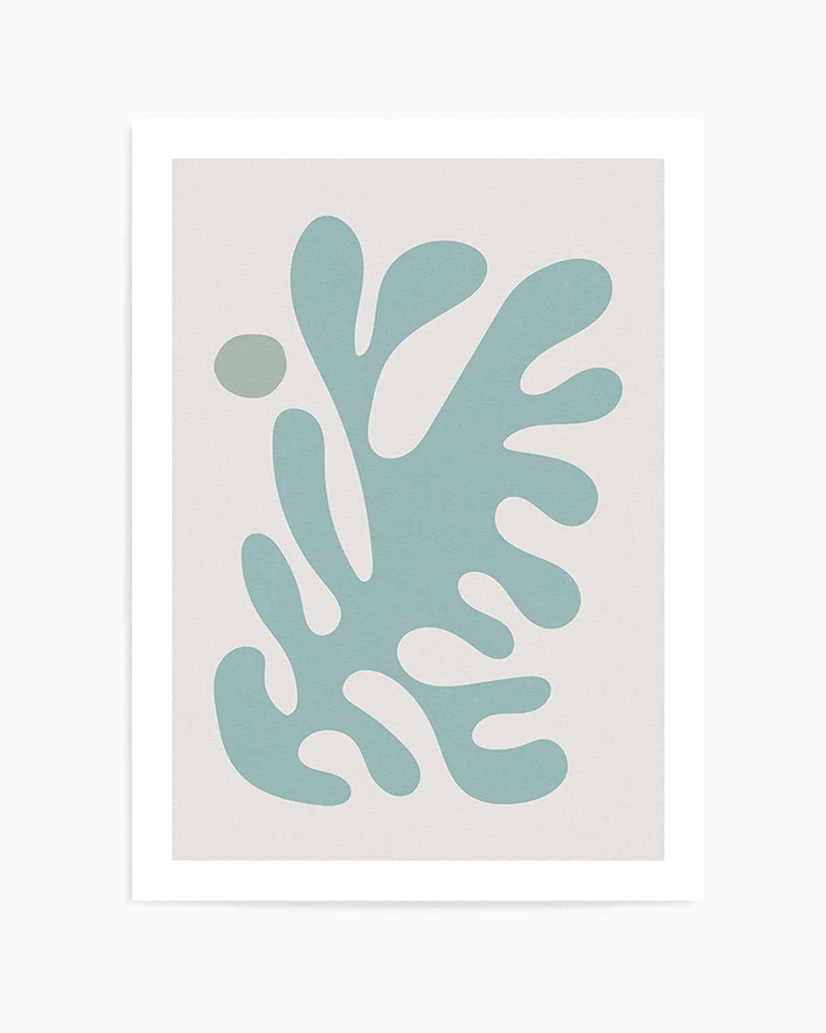 Formes De La Mer II Art Print