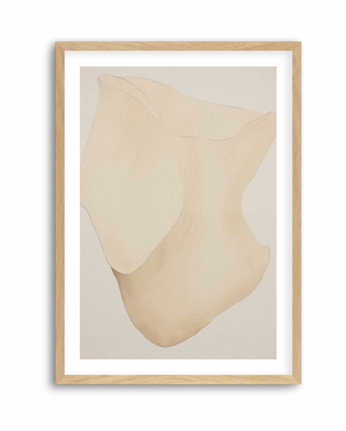 Formes Organiques Neutres I | Art Print