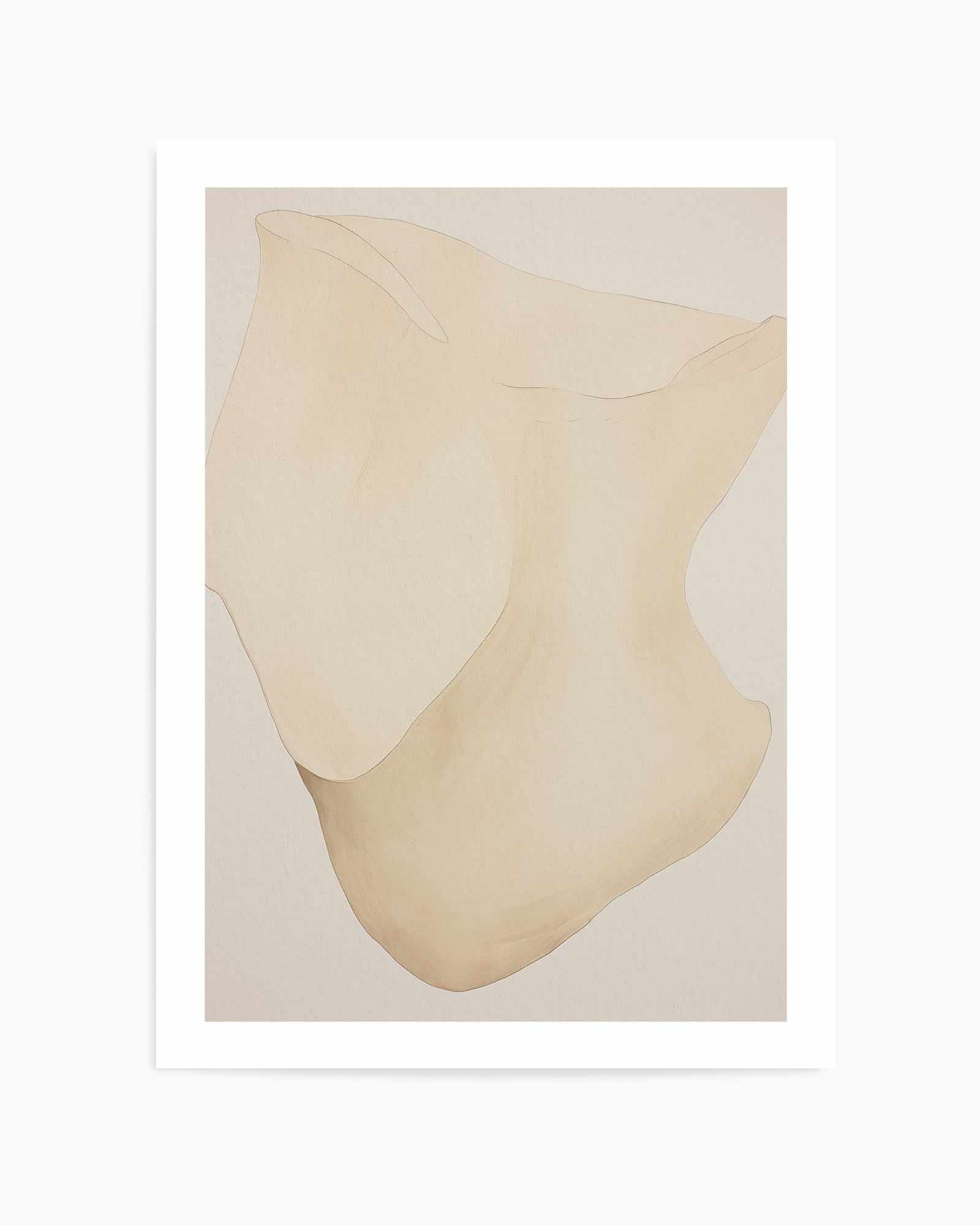 Formes Organiques Neutres I | Art Print