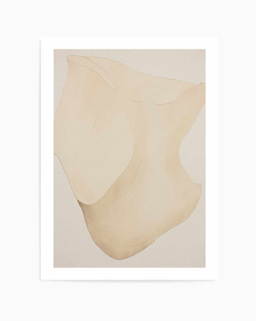 Formes Organiques Neutres I | Art Print from Olive et Oriel where you can shop wallpaper and artworks online