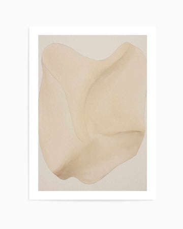 Formes Organiques Neutres II | Art Print from Olive et Oriel where you can shop wallpaper and artworks online