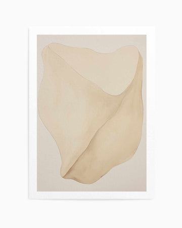 Formes Organiques Neutres III | Art Print from Olive et Oriel where you can shop wallpaper and artworks online