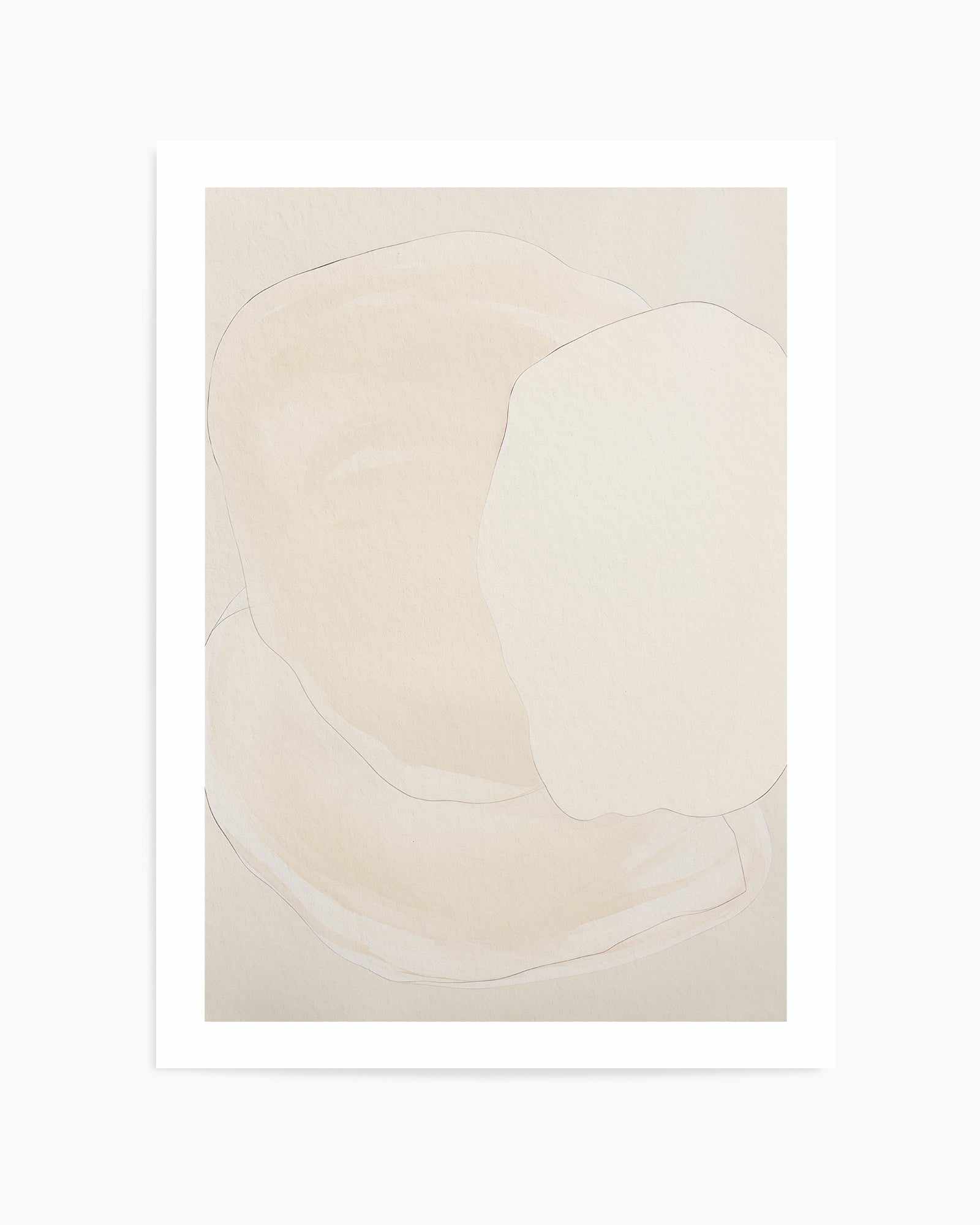 Formes Organiques Neutres IV | Art Print