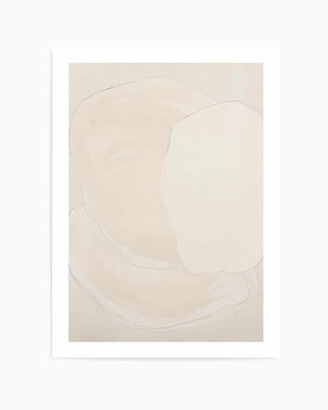 Formes Organiques Neutres IV | Art Print from Olive et Oriel where you can shop wallpaper and artworks online