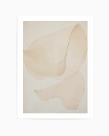 Formes Organiques Neutres IX | Art Print from Olive et Oriel where you can shop wallpaper and artworks online
