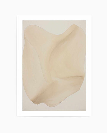 Formes Organiques Neutres VI | Art Print from Olive et Oriel where you can shop wallpaper and artworks online