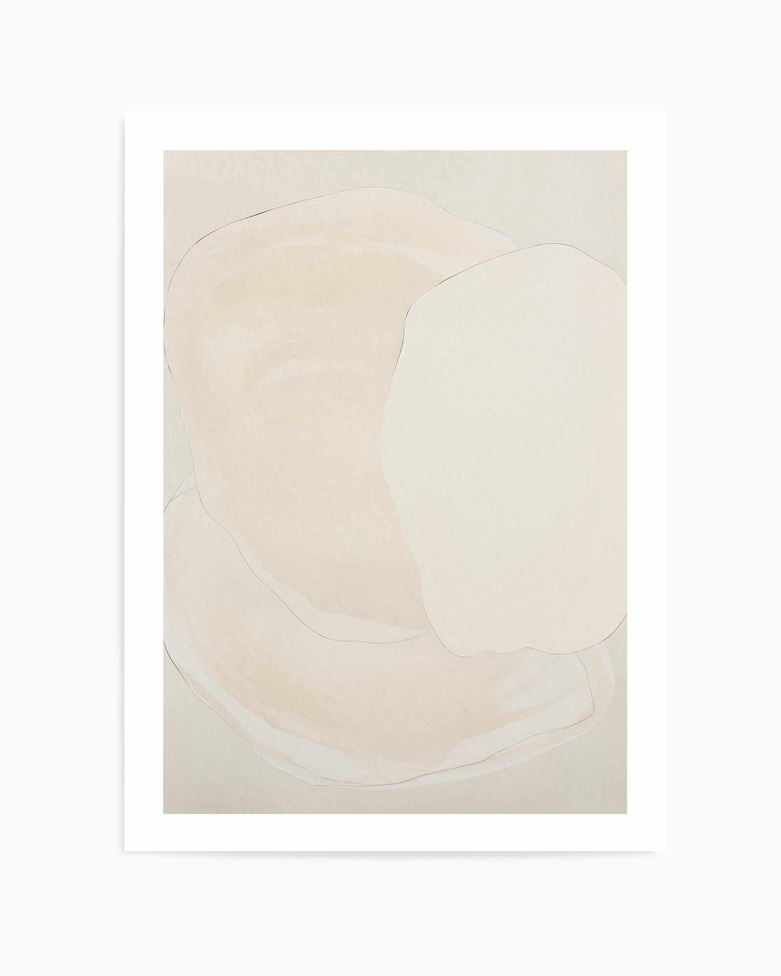 Formes Organiques Neutres VIII | Art Print