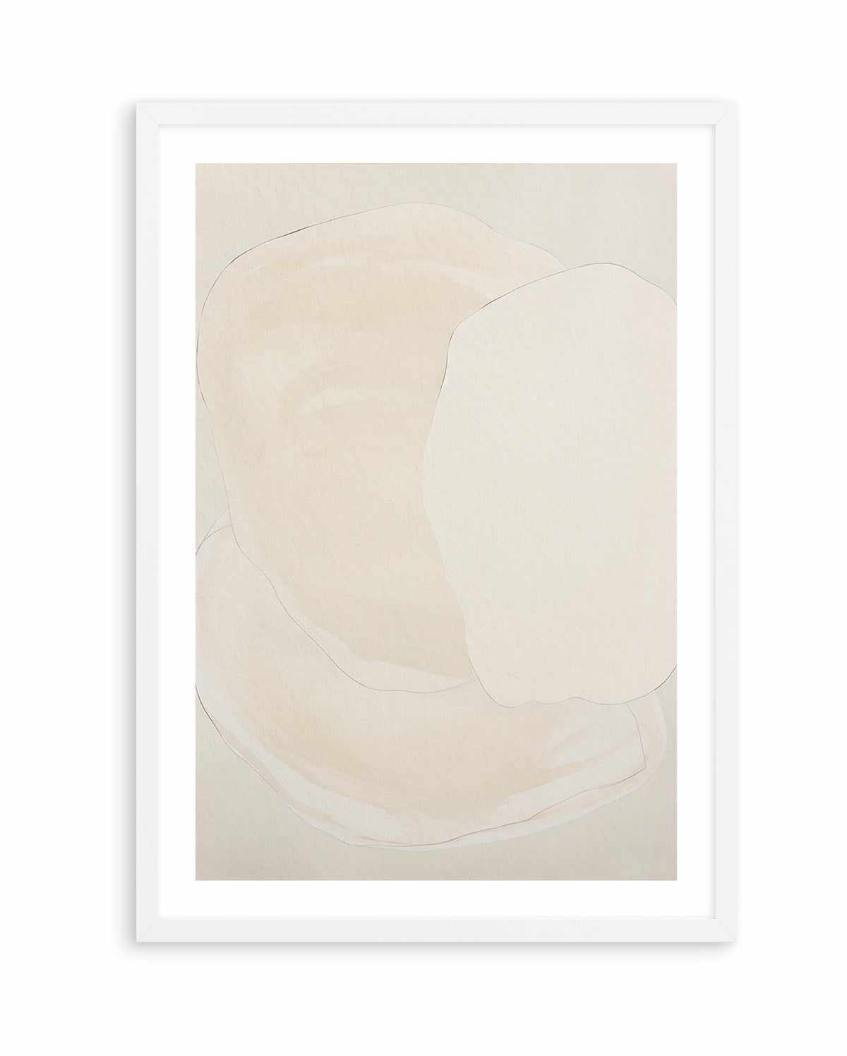 Formes Organiques Neutres VIII | Art Print