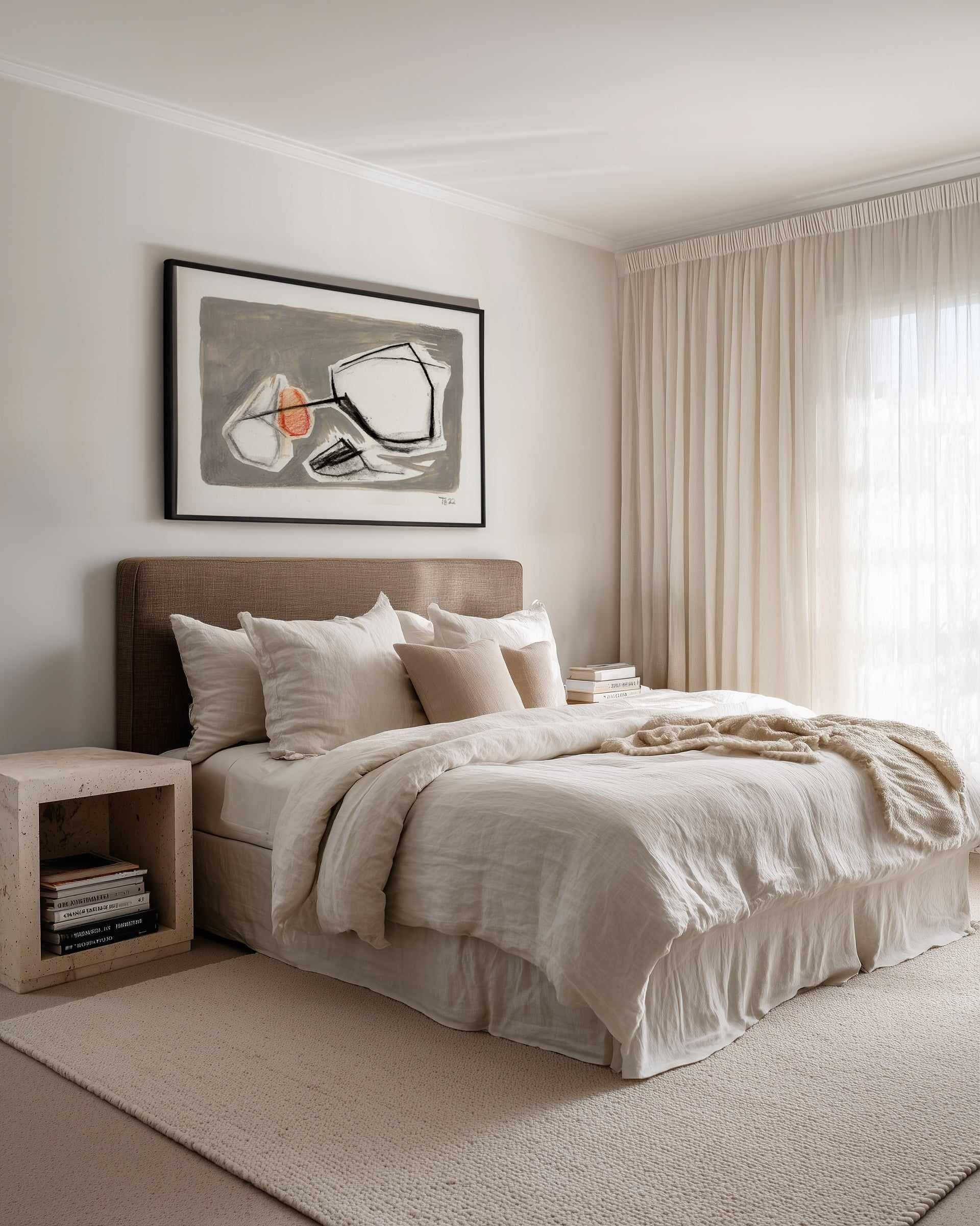 Forms by Tore Bahnson | Art Print from Olive et Oriel where you can shop wallpaper and artworks online