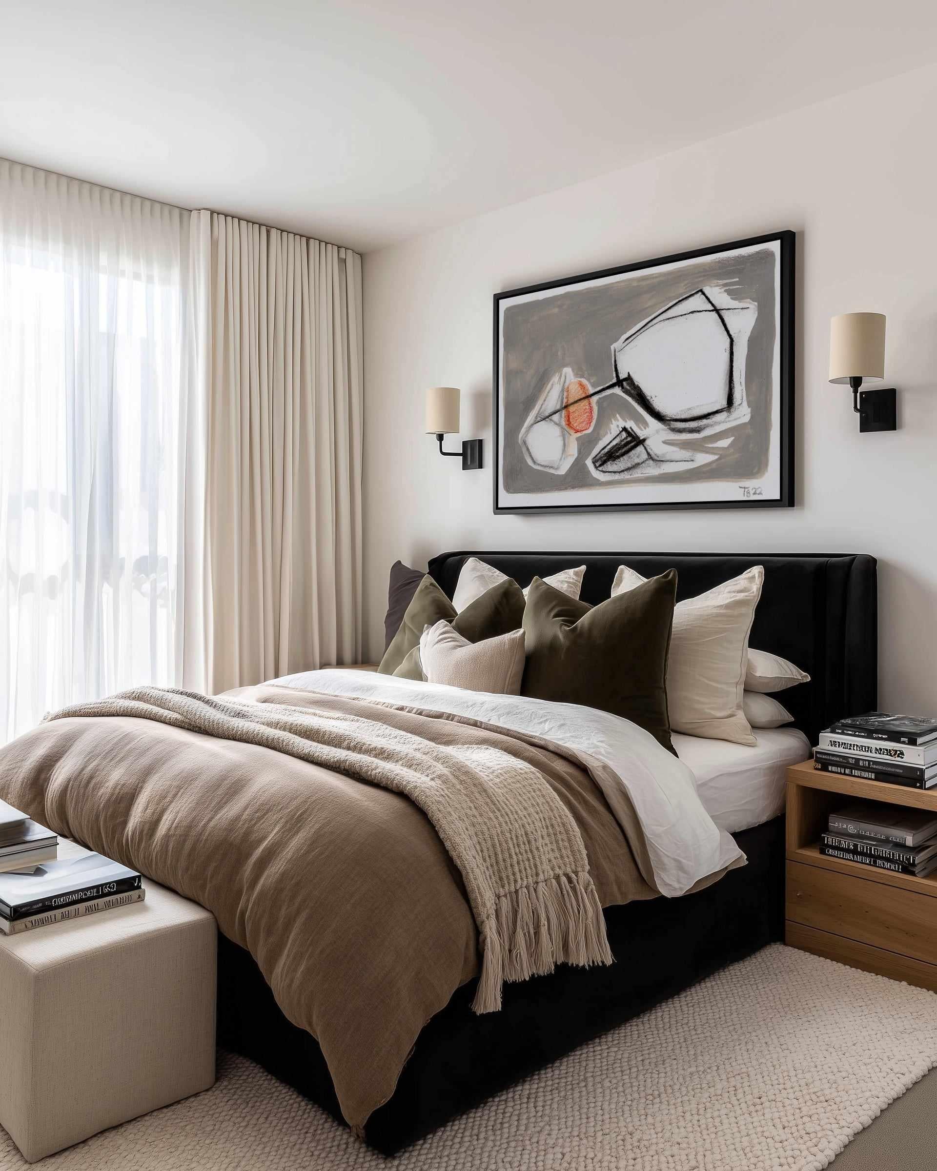 Forms by Tore Bahnson | Framed Canvas Art Print from Olive et Oriel where you can shop wallpaper and artworks online