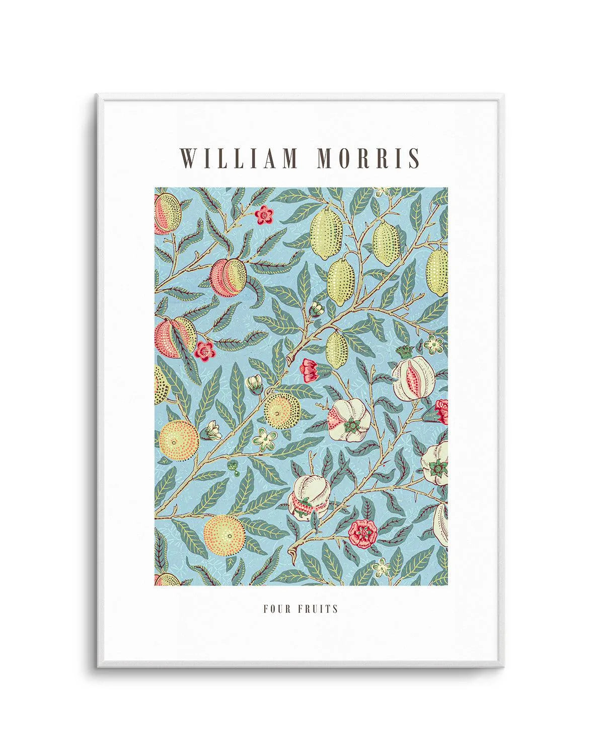 Four Fruits by William Morris Art Print from Olive et Oriel where you can shop wallpaper and artworks online