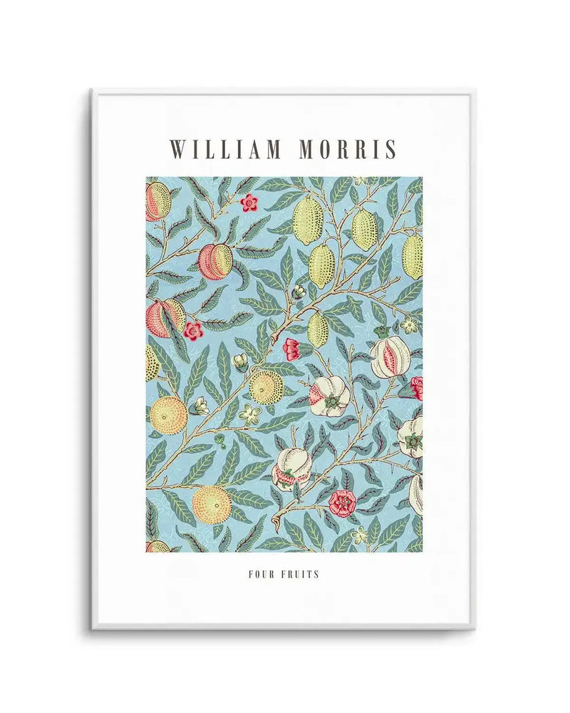 Four Fruits by William Morris Art Print from Olive et Oriel where you can shop wallpaper and artworks online