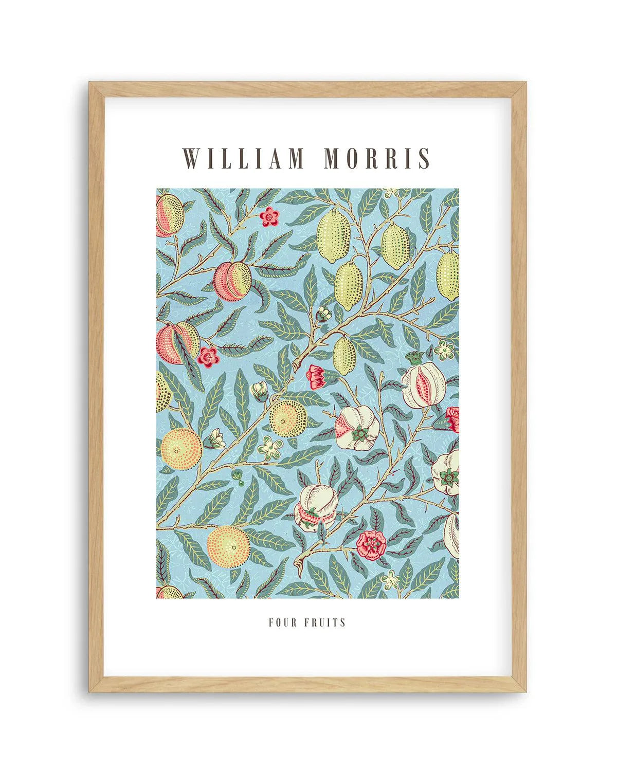 Four Fruits by William Morris Art Print from Olive et Oriel where you can shop wallpaper and artworks online