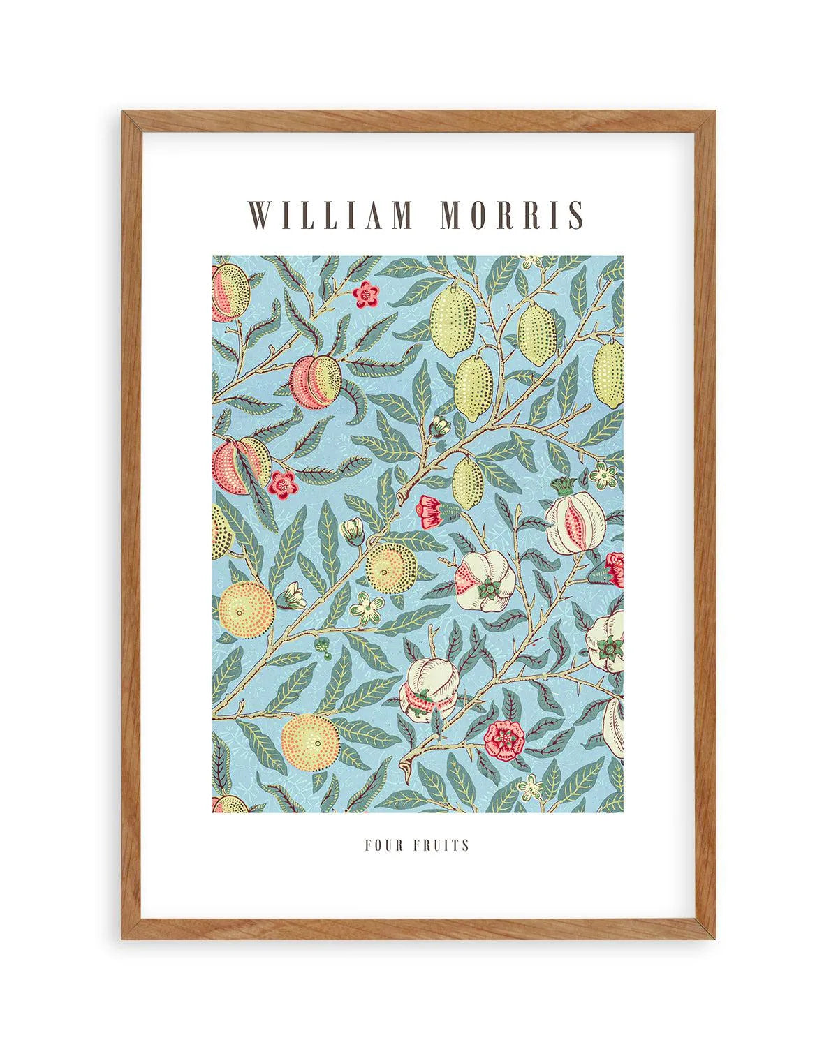 Four Fruits by William Morris Art Print from Olive et Oriel where you can shop wallpaper and artworks online