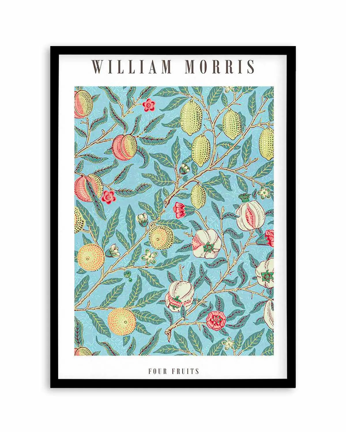 Four Fruits by William Morris Art Print from Olive et Oriel where you can shop wallpaper and artworks online