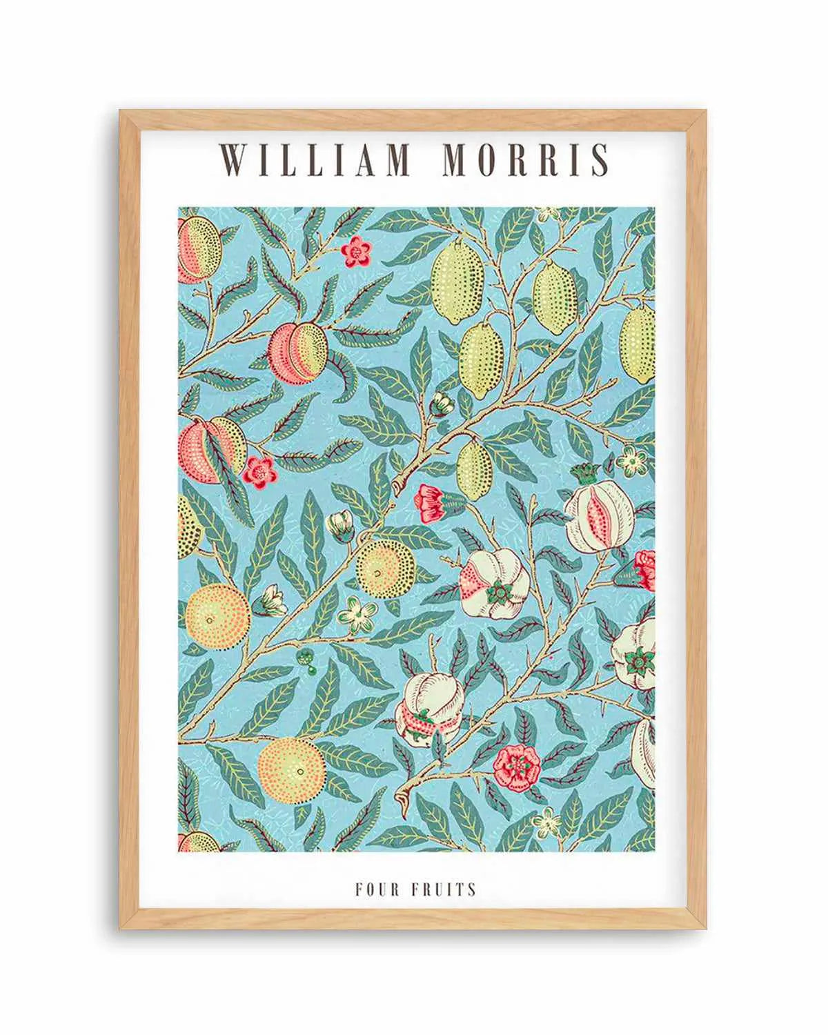 Four Fruits by William Morris Art Print from Olive et Oriel where you can shop wallpaper and artworks online