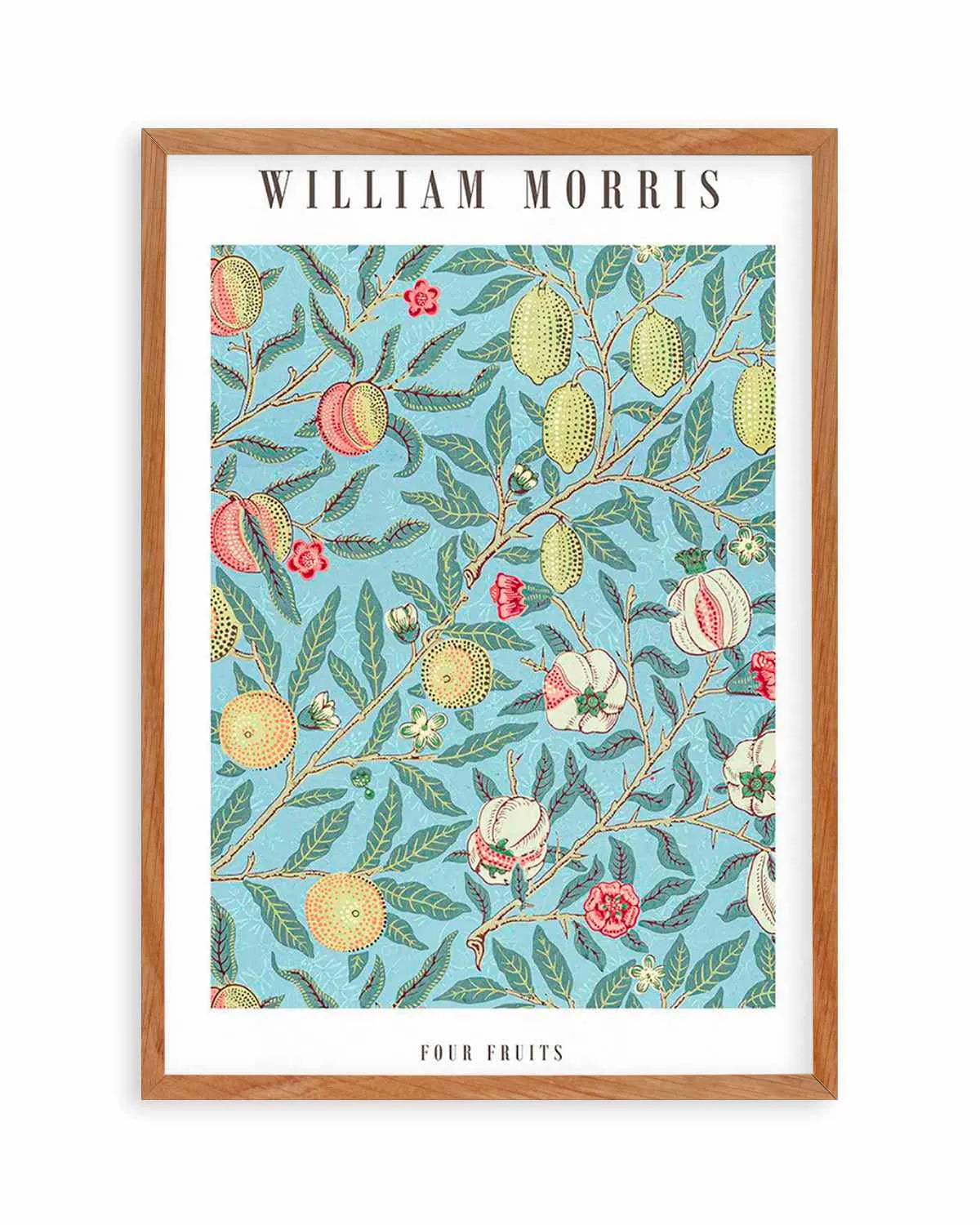 Four Fruits by William Morris Art Print from Olive et Oriel where you can shop wallpaper and artworks online