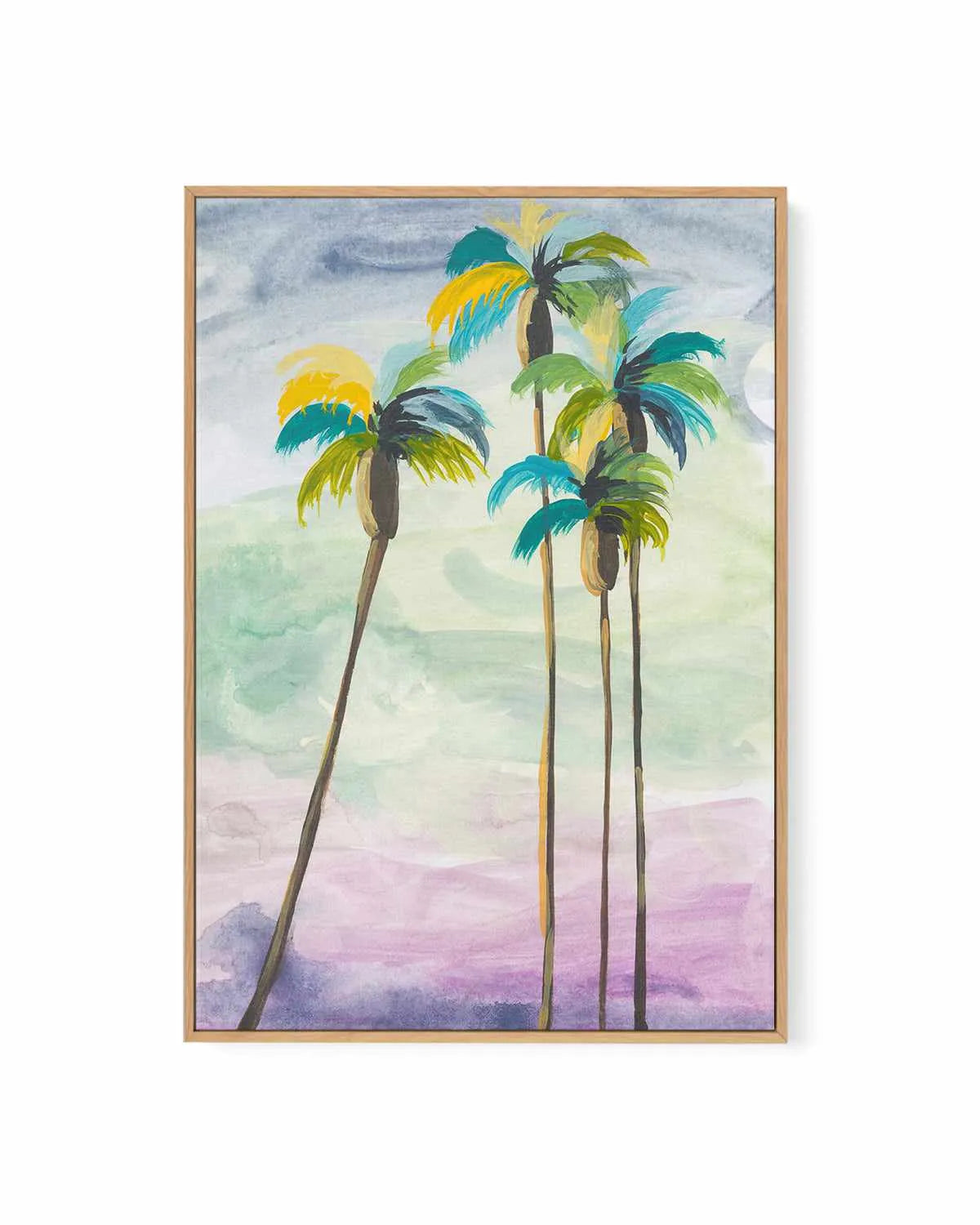 Four Palms II by Jan Weiss | Framed Canvas Art Print from Olive et Oriel where you can shop wallpaper and artworks online