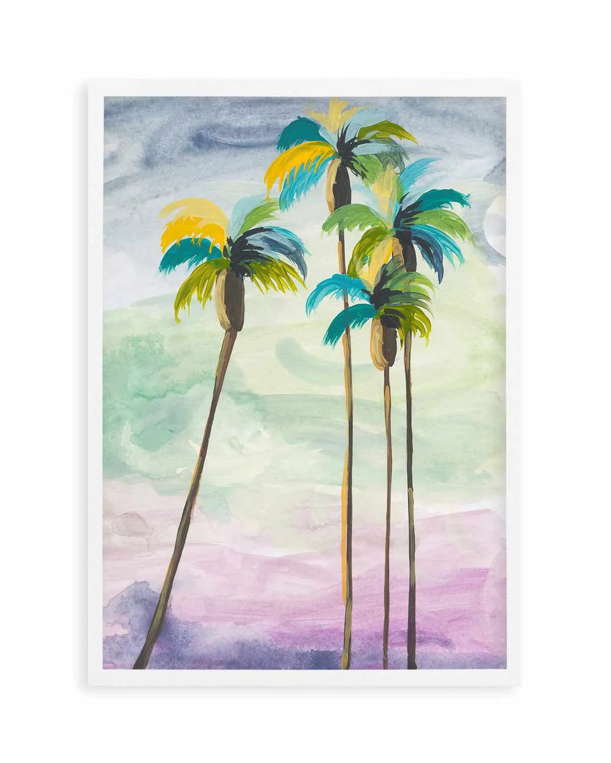 Four Palms II by Jan Weiss Art Print from Olive et Oriel where you can shop wallpaper and artworks online