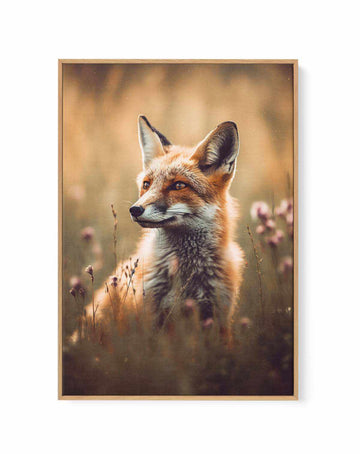 Fox by Treechild | Framed Canvas Art Print from Olive et Oriel where you can shop wallpaper and artworks online