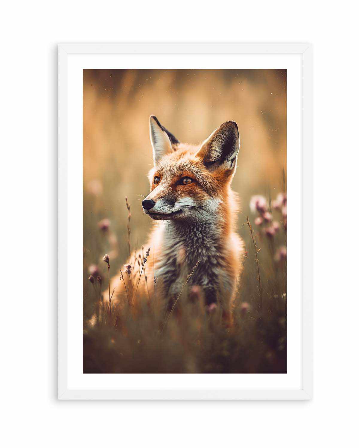 Wildlife Photography Wall Art Print | Fox by Treechild – Olive et