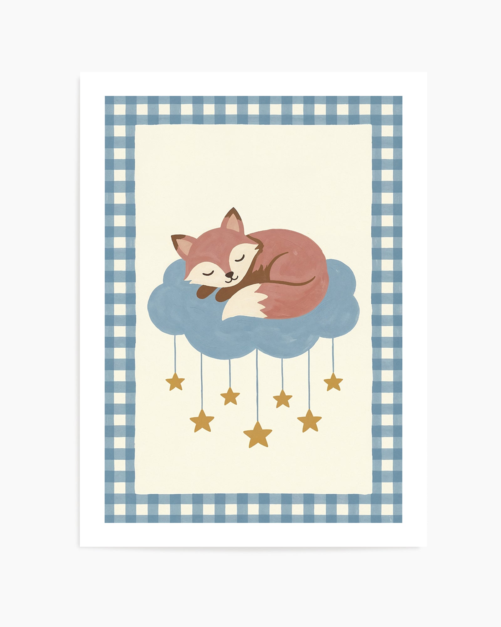 Foxy Stars | Art Print